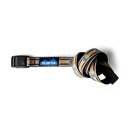 Der Kavu Burly Belt ist ein besonders robuster und vielseitiger Gürtel im beliebten Kavu-Style. Der zurrt alles fest, was fest sein muss.