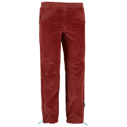 Die E9 BRC-VS ist eine gemütliche und robuste Kletterhose für Kinder aus weichem Baumwoll-Cord. Mit einstellbarem Hosenbund und Bürstenhalterung.