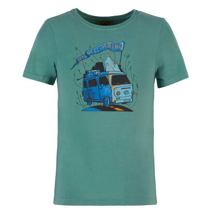 Das E9 Furgo T-Shirt für Kinder ist ein besonders bequemes und sehr stylisches Modell mit einem originellen Van-Print auf der Front.