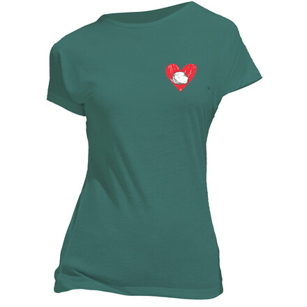 Das Nograd Coeur de Pierre ist ein gemütliches und schickes T-Shirt für Kinder, die schon jetzt echte Kletterfans sind. Mit niedlichem Herz-Print!