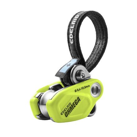 Das Edelrid Ohmega Sicherungsgerät ist ein vielseitiges und leichtes Modell, dass auch bei Kletternden mit größerem Gewichtsunterschied punktet.
