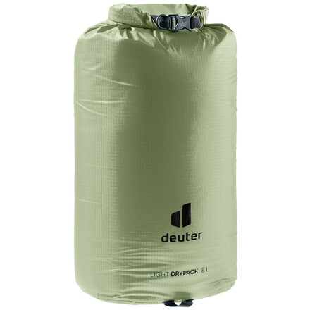 Der Deuter Light Drypack ist ein wasser- und schmutzabweisender Packsack mit praktischem Rollverschluss. In verschiedenen Größen erhältlich!