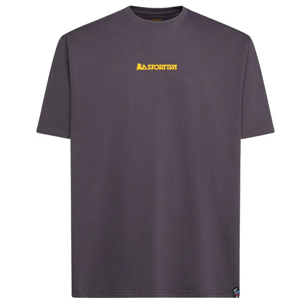 Das La Sportiva Moon Climb T-Shirt ist ein umweltbewusstes Shirt aus Bio-Baumwolle, mit dem du den ganzen Tag am Fels verbringen kannst
