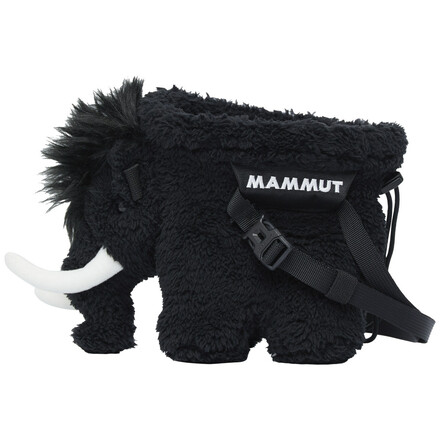 Flauschiger, freistehender Mammut Chalk Bag: dein treuer Chalk-Buddy für guten Grip und beste Laune am Fels und in der Halle.