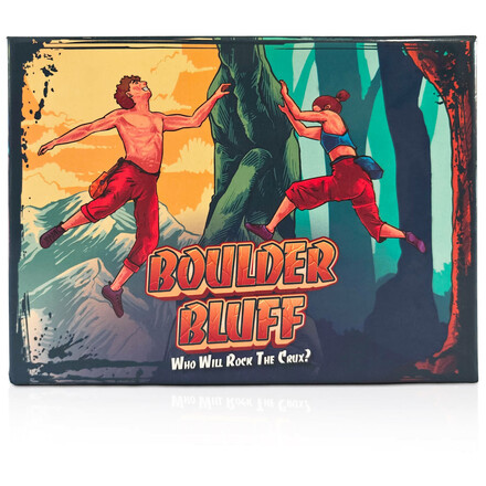 Boulder Bluff: Das Kletter-Spiel ist ein Kartenspiel von 9000 Games und inspiriert von der Boulder-Wiege Fontainebleau. Für 2-4 Personen.