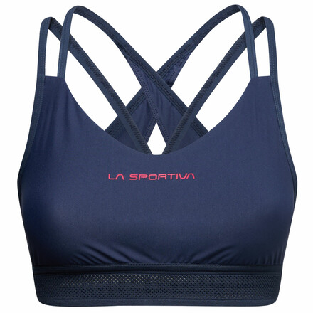 Der La Sportiva Boulder Bra ist ein komfortabler und elastischer Sport-BH mit Low Support. Ideal fürs Bouldern, Yoga oder leichtes Fitness.