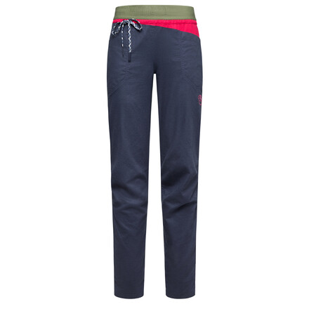 Die La Sportiva Women's Bolt Pant ist eine bequeme und wirklich gut durchdachte Kletterhose ohne viel Schnickschnack. Für die Halle und den Felsen geeignet