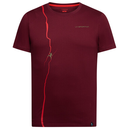 Das La Sportiva Route T-Shirt ist ein minimalistisches T-Shirt aus hochwertiger Baumwolle und einem stilvollen Print. Für alle, die die Berge lieben!