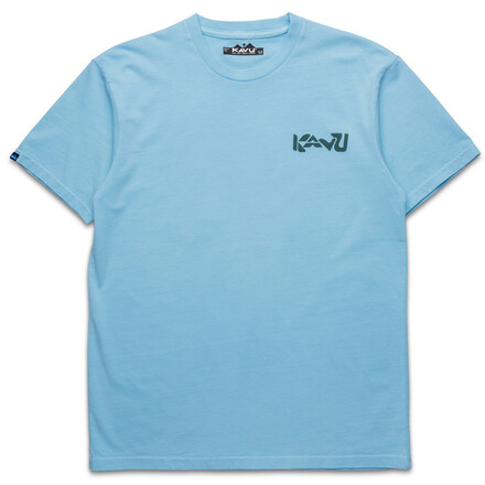 Das robuste Kavu Cube T-Shirt aus Heavy Jersey ist ein unverzichtbares Basic mit genialem Retro-Print auf dem Rücken. Auf Chalkr.de online bestellen.
