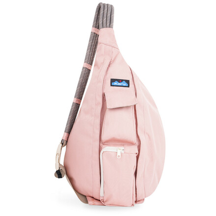 Die praktische Rope Sling von Kavu ist mit ihrem Gurt aus robustem Kletterseil nicht nur für Kletterfans ein echter Hingucker.