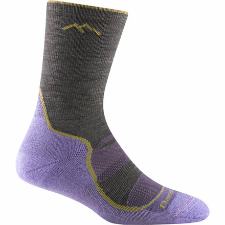 Die Darn Tough Women's Light Hiker Micro Crew Lightweight sind robuste und temperaturausgleichende Wandersocken mit lebenslanger Garantie.