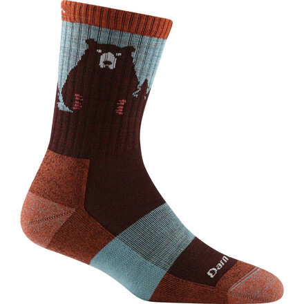 Die Darn Tough Women’s Bear Town Micro Crew Lightweight sind sehr robuste und gut gepolsterte Wandersocken für ausgiebige Touren. Mit lebenslanger Garantie