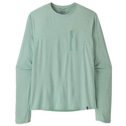 Das Patagonia L/S Cap Cool Sun Shirt ist ein leichtes und feuchtigkeitsableitendes Langarmshirt mit UV-Schutz 40+. Mit Daumenlöchern an den Säumen.