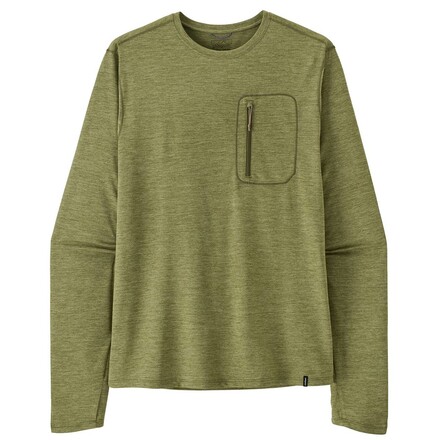 Das Patagonia L/S Cap Cool Sun Shirt ist ein leichtes und feuchtigkeitsableitendes Langarmshirt mit UV-Schutz 40+. Mit Daumenlöchern an den Säumen.