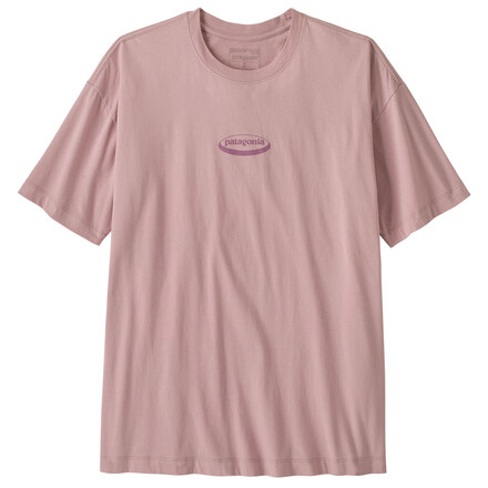 Das Patagonia Women's 95 Oval Logo Oversized T-Shirt punktet mit einem lässigen Look, einem coolen Front-Print und bluesign zertifiziertem Material.