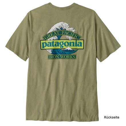 Das Patagonia Great Waves Responsibili-Tee ist ein nachhaltiges und strapazierfähiges T-Shirt und gleichzeitig eine Hommage an die Ursprünge von Patagonia.
