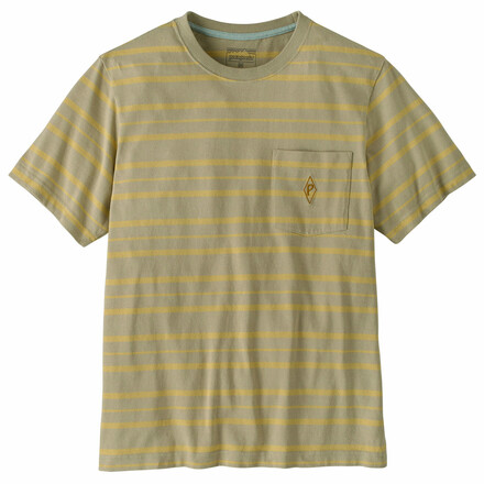 Das lässige Patagonia Midweight Water People Mark Pocket Tee wird aus reiner, mittelschwerer Baumwolle hergestellt und gibt dir echte Retro-Vibes.