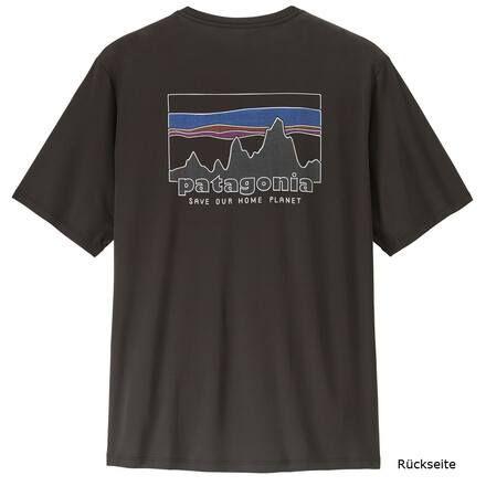 Das Capilene Cool Daily Graphic T-Shirt von Patagonia ist dein Allrounder für den Outdoorspaß bei gutem Wetter und punktet mit hoher Atmungsaktivität