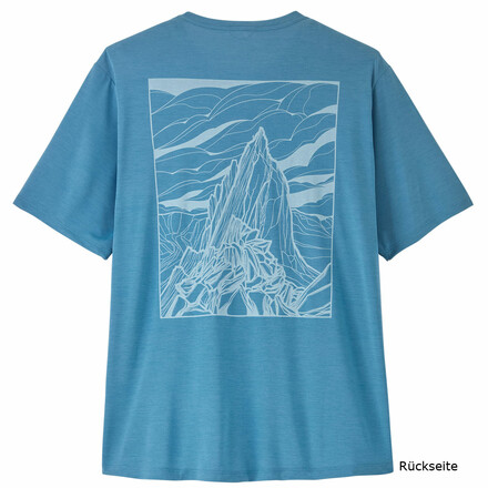 Das Capilene Cool Daily Graphic T-Shirt von Patagonia ist dein Allrounder für den Outdoorspaß bei gutem Wetter und punktet mit hoher Atmungsaktivität