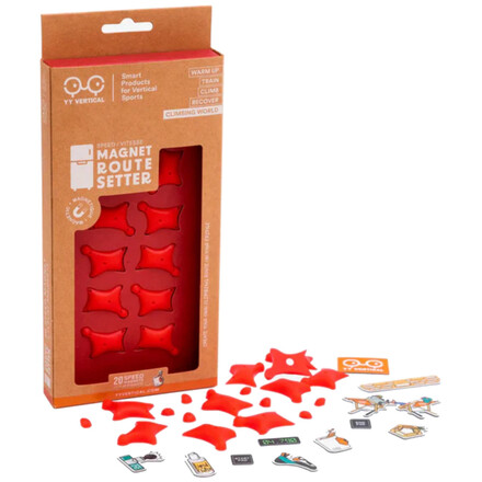 Mit den originellen YY Vertical Magnet RouteSetter peppst du deinen Kühlschrank und alle anderen Magnetwände in deiner Wohnung künftig perfekt auf. 