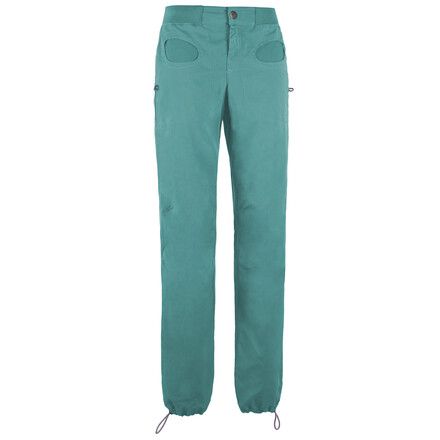 Die E9 Women's Onda Pop ist eine Outdoor- und Kletterhose für alle, die auch in der Vertikalen nicht auf den geliebten Skinny Fit verzichten möchten.
