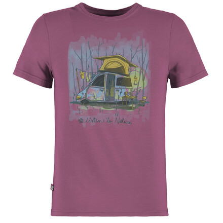 Das E9 B-Wild ist ein farbenfrohes und robustes T-Shirt aus Bio-Baumwolle für Kinder, die auf der Suche nach Abenteuern sind. Hergestellt in Italien.