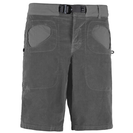 Die E9 Rondo Belt Short-VS ist eine robuste und praktische Klettershorts aus angesagtem Cord. Mit zwei Bürstenhalterungen und integriertem Gürtel.