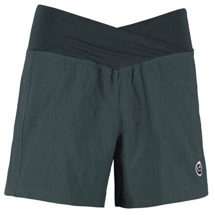 Die E9 Women's Priscilla Bouldershorts überzeugt mit ihrem bequemen und luftigen Schnitt. Der überkreuzte elastische Hosenbund ist ein echter Hingucker!