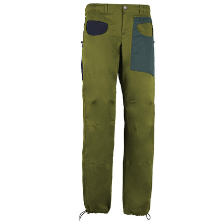 Die Blat 3.0 von E9 ist eine robuste und bequeme Kletterhose, die sich fürs Klettern und Bouldern gleichermaßen eignet. Mit einstellbarem Hosenbund!