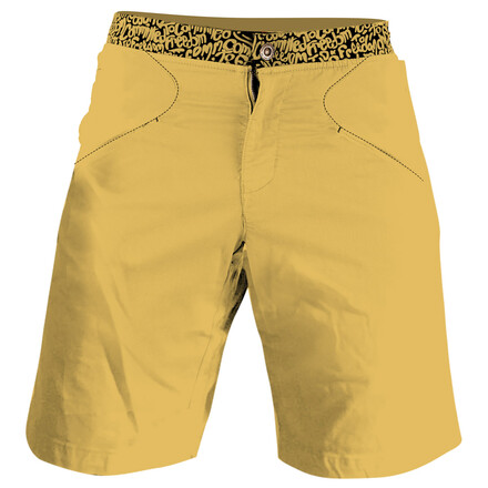 Die Nograd Women's Liberty Short sind robuste und sehr bewegungsfreundliche Klettershorts im Relaxed Fit. Mit gemustertem Hosenbund und zwei Fronttaschen.