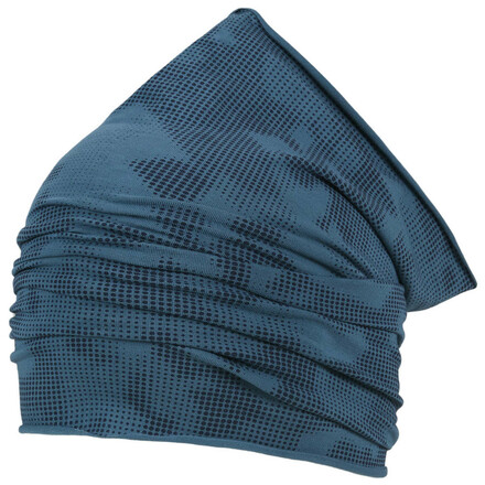 Das E9 Long Point ist ein langes Headband mit lässigem Dott-Print. Es ist leicht, elastisch und vielseitig zu tragen. Passt auch unter den Kletterhelm!