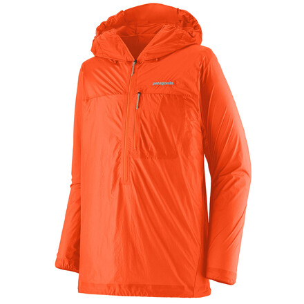 Die robuste Patagonia Houdini Rock Jacket ist ein hochentwickelter Windbreaker mit besonders geringem Gewicht und extra konstruiert für Mehrseillängen.