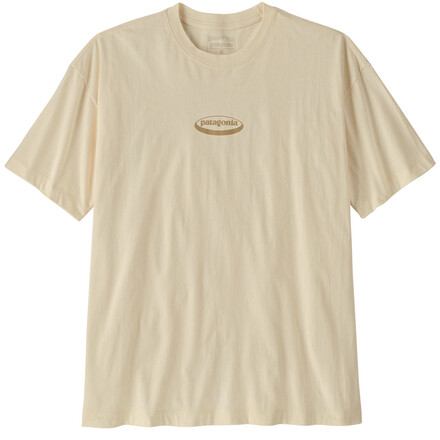 Das Patagonia Women's 95 Oval Logo Oversized T-Shirt punktet mit einem lässigen Look, einem coolen Front-Print und bluesign zertifiziertem Material.