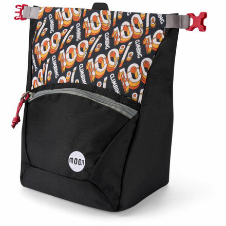 Der extra große Chalk Bag von Moon Climbing ist bestens geeignet zum bouldern, mit Fächern für Bürsten und Tabe und genügend Raum für eine große Portion Chalk