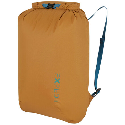 Der wandelbare und absolut wasserdichte Splash 15 Packsack von Exped ist auf vielfälige Weise nutzbar und dank seines kleinen Packmaßes überall dabei