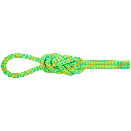 Das Mammut 8.0 Alpine Dry Rope ist ein Kletterseil, das sowohl als Doppel- als auch als Zwillingsseil zertifiziert ist und damit ist es sehr viellseitig.