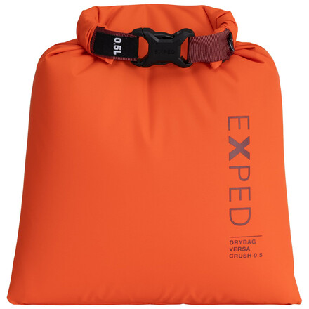 Exped Drybag Versa Crush Packsack, 0.5 Liter, flame