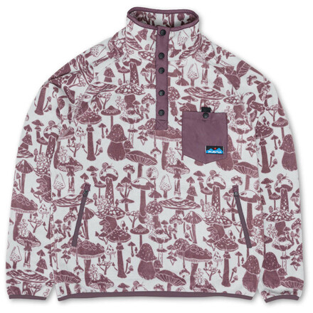 Der Teannaway Fleecepullover von Kavu bringt dir nicht nur den nordamerikanischen Charme, sondern ist zudem ein belastbarer Outdoor-Begleiter.