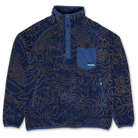 Der Teannaway Fleecepullover von Kavu bringt dir nicht nur den nordamerikanischen Charme, sondern ist zudem ein belastbarer Outdoor-Begleiter.