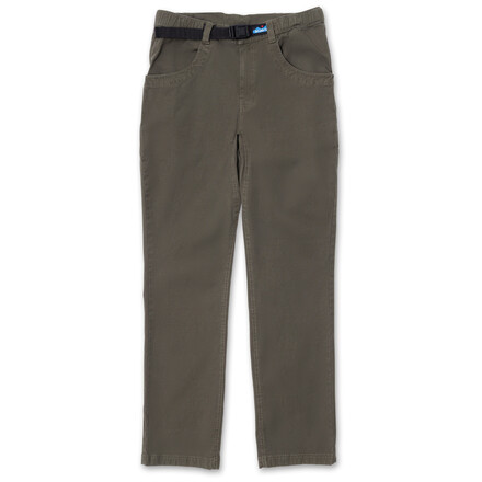 Die Kavu Chilli Lite Stretch Pants ist eine robuste und bequeme Freizeithose mit Stretch-Anteil, integriertem Gürtel und lässigem Workwear-Style.