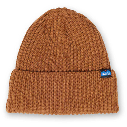 Die Kavu Trawler ist eine klassische Fisherman-Beanie mit Umschlag aus robustem Acryl – schlicht, warm und alltagstauglich.