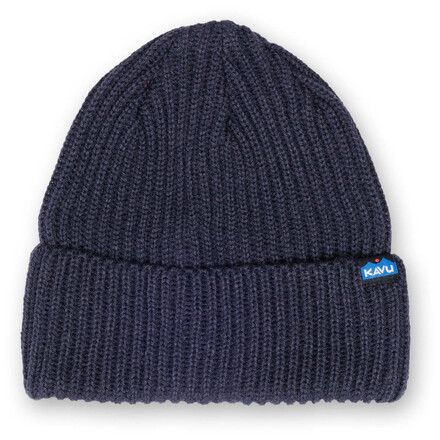 Die Kavu Trawler ist eine klassische Fisherman-Beanie mit Umschlag aus robustem Acryl – schlicht, warm und alltagstauglich.