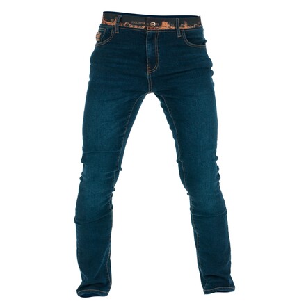 Die Nograd Legend ist eine vielseitige Kletterhose im Jeans-Look mit Stretch, elastischem Bund und funktionalen Details für Alltag und Fels.
