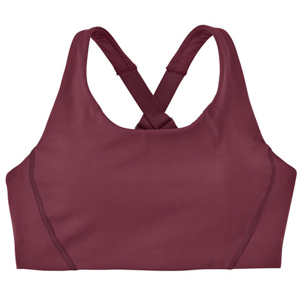 Der Patagonia Shadowlite Mid Impact Adjustable Bra ist ein minimalistischer Sport-BH mit einstellbaren Trägern und einem besonders komfortablem Material.