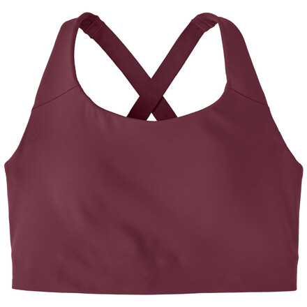 Der Patagonia Women's Shadowlite High Impact Adjustable Bra ist ein bequemer und gut sitzender Sport-BH für richtig intensive Sporteinheiten. 