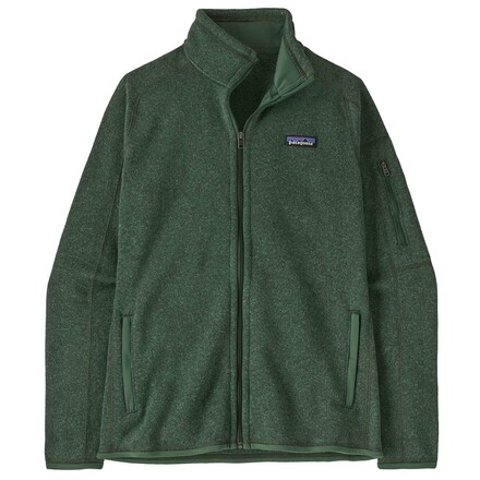 Der Better Sweater ist eine schön geschnittene und warme Fleecejacke in Strickoptik für Frauen, die zu 100% aus recyceltem Material hergestellt wird