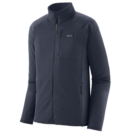 Die strapazierfähige Patagonia R1 Hybrid Jacket ist eine sehr gut durchdachte technische Fleecejacke für viel Bewegungsfreiheit in luftigen Höhen.