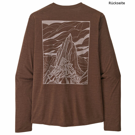 Das funktionale Patagonia L/S Cap Cool Daily Langarmshirt ist ein sehr robustes, geruchshemmendes und vielseitiges Langarmshirt in tollen Designs.
