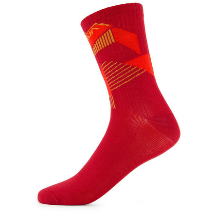 Die La Sportiva Outdoor Fun Socks sind atmungsaktive und robuste Socken und ergänzen deine Kletterausrüstung mit dem nötigen Wohlfühlfaktor.