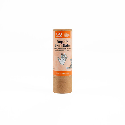  Der Repair Skin Balm pflegt und regeneriert strapazierte Kletterhände, unterstützt die Heilung geschwächter Haut und sorgt für schnellere Erholung nach intensiven Sessions.